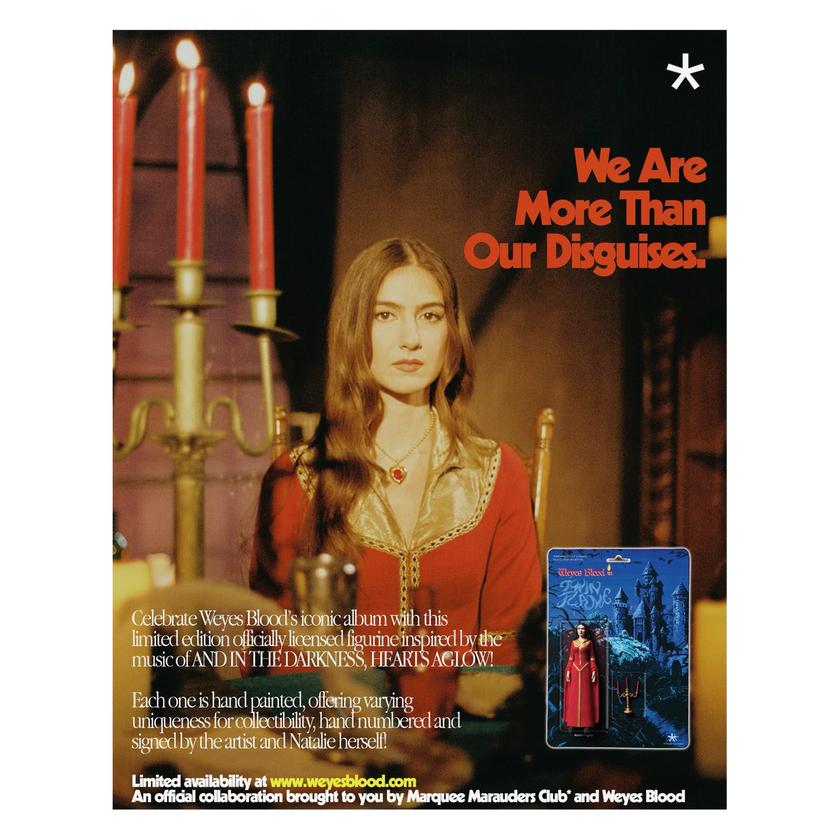 Limited Edition Twin Flame Action Figure weyes blood