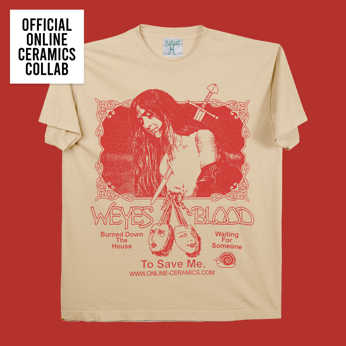 Online Ceramics World Tour T-Shirt – weyes blood