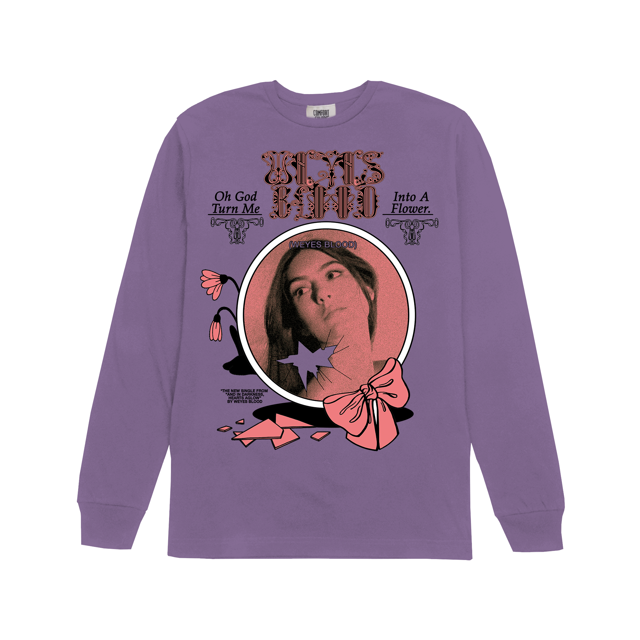 God Turn Me Into A Flower Long Sleeve T-Shirt – Weyes Blood